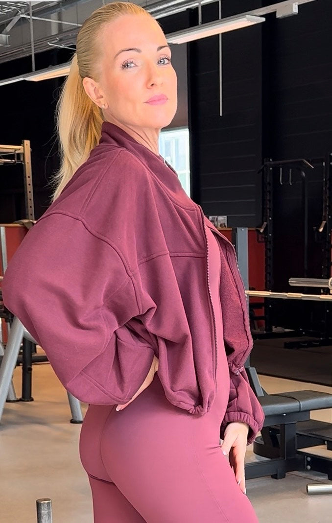Zen Flow Crop Jacket