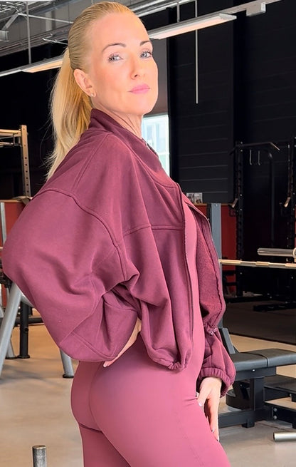 Zen Flow Crop Jacket